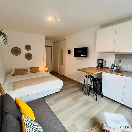 Le Wallon - Studio Douillet Fraichement Renove *